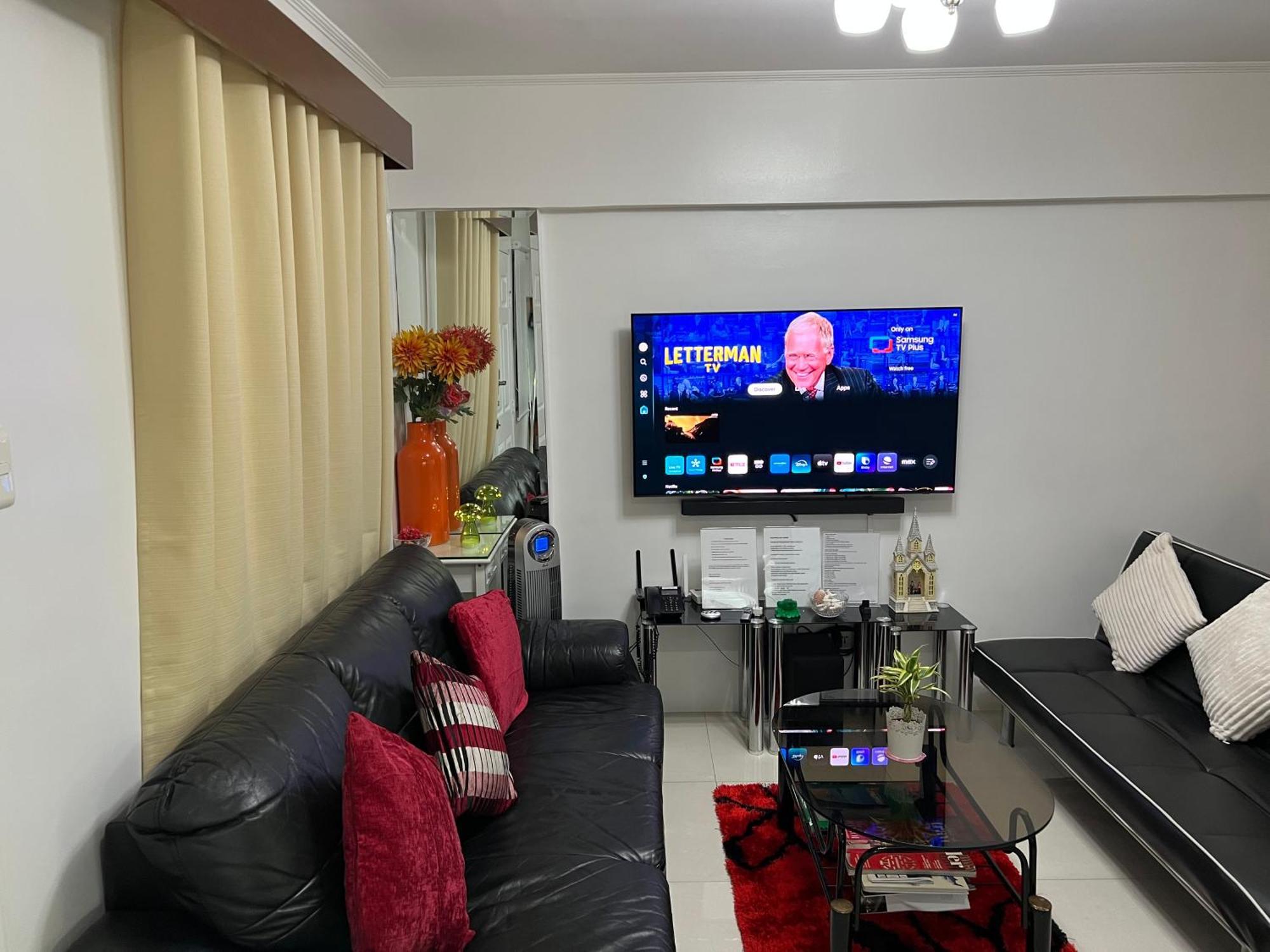 Stunning 2Br Apt, 65 Sq M Netflix At Rosewood Pointe Residences Near Bgc 마닐라 외부 사진